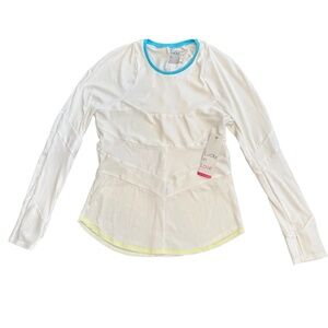 Lucky in Love long sleeve sports top, size S